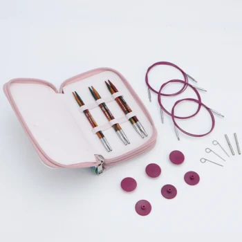 KnitPro Symfonie 2 Udskiftbare Rundpindesæt, Starter Set, 13 cm